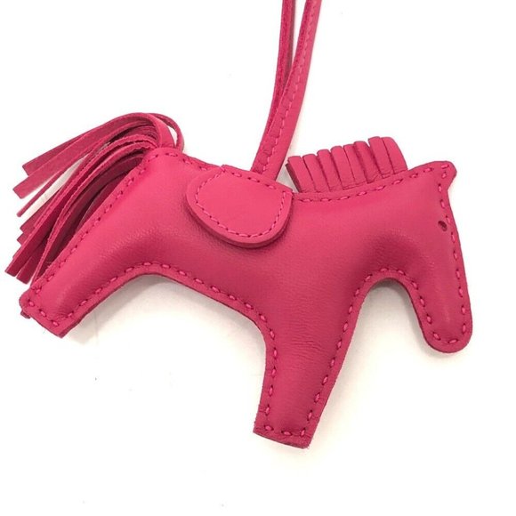 Authentic HERMES Rodeo Charm PM Charm strap charm Anyo Miro purple - Picture 2 of 8